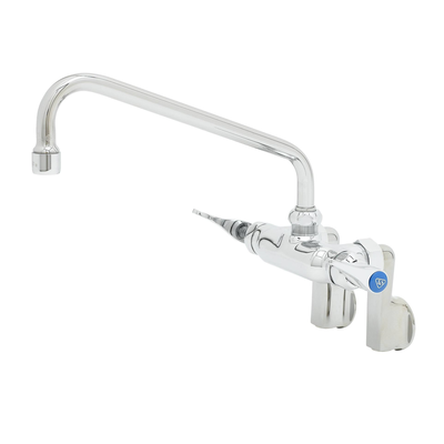T&S Brass B-0235-61X-CREK Double Pantry Faucet Splash/Wall Mount