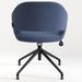 CHK68091BLU0701 - SARON GUEST CHAIR - Blue with 4 Prong base