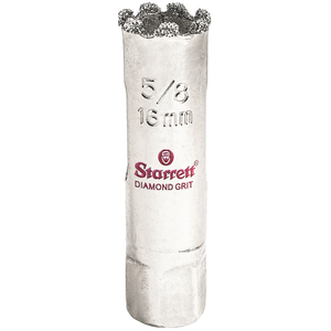 STARRETT KD0058-N 5/8'' (16mm) Diamond Grit Hole Saw