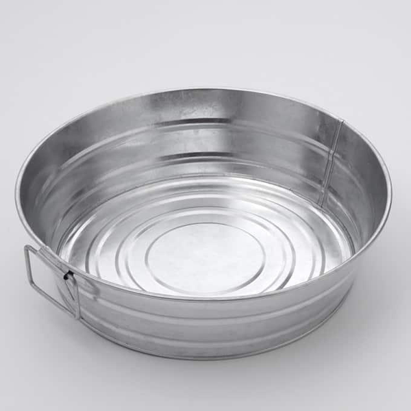 Natural Galvanized Pails & Tubs
