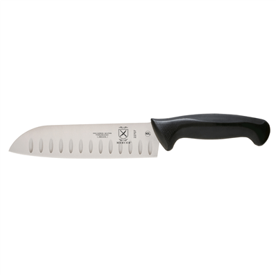Mercer Culinary M22707 7" Santoku Knife - Granton Edge