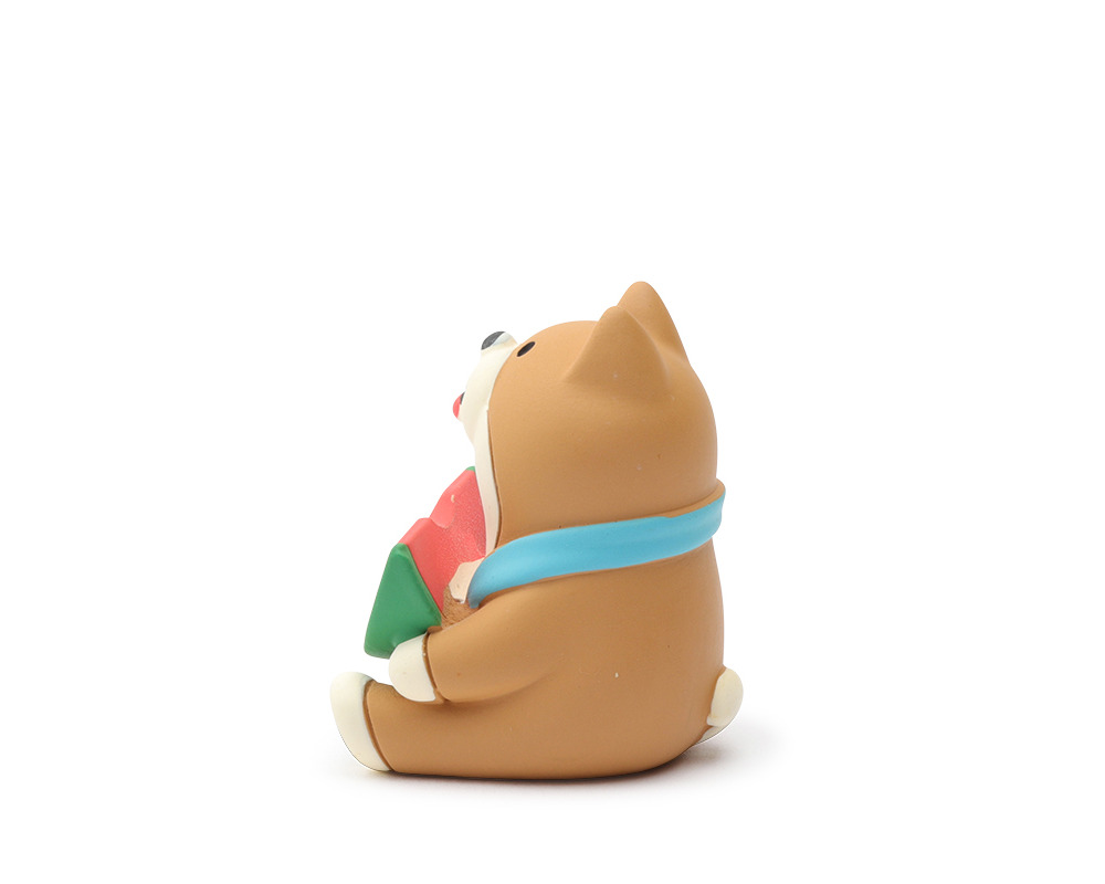Figurine Shiba & Watermelon