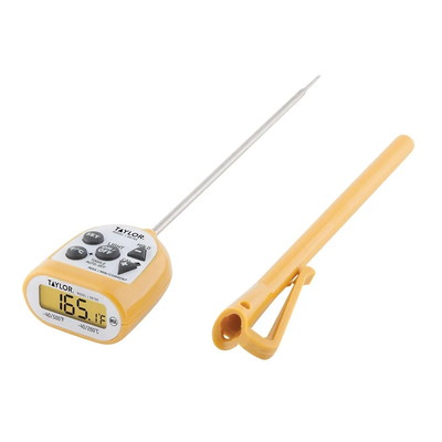 Taylor 9878E Slim-Line Waterproof Digital Pocket Thermometer