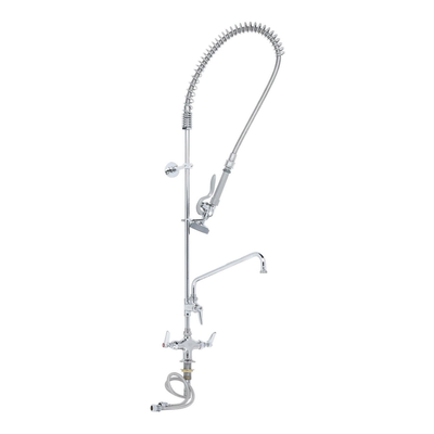 T&S Brass B-0113-ADF08 Easyinstall Pre-Rinse Unit Single Hole Base