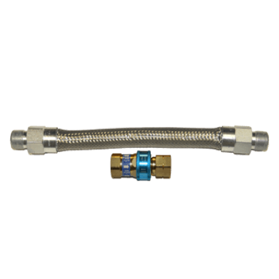 Dormont Manufacturing 16125BQ60 Dormont Braided Gas Connector 1-1/4" Inside Dia.
