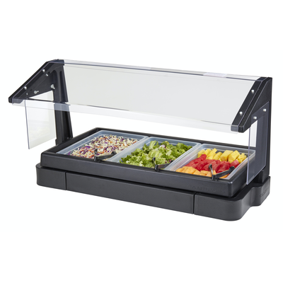 Cambro 4FBRTT110 Tabletop Salad Bar 51"L X 33-1/4"W X 27"H