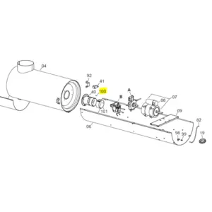 Veloci Heater Replacement Terminal board 6.3 x 0.8 mm