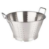Winco SLO-16 16 Qt Premium Colander With Base