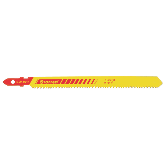 STARRETT BU41014 4'' x 3/8 x .040 x 10-14T, Bi-Metal, 5 Pack