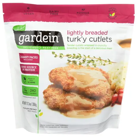 TURK'Y BREADED CUTLET VEGAN | 8/12.3 OZ