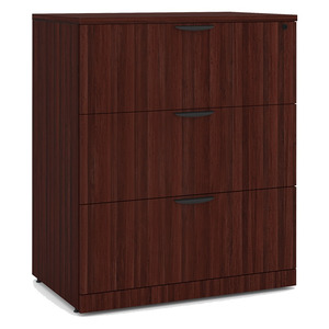 PL183 3 DRAWER LATERAL - Mahogany