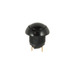 18.048 Black Momentary Dome Push Button Side View 2