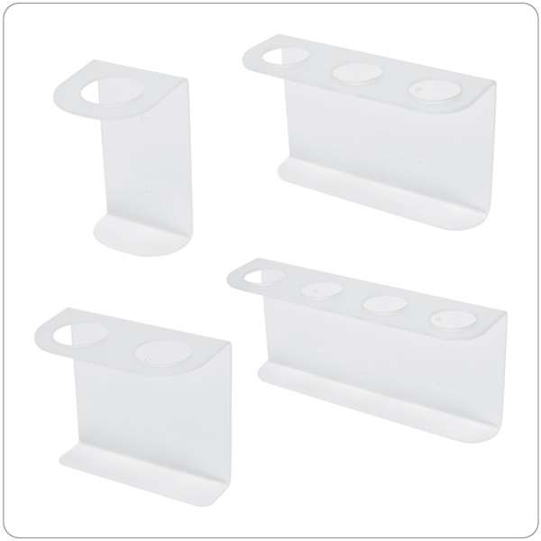 Ready Care 16oz Natural Boston Rd Dispenser Brackets, Frosted
