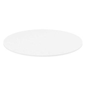PLT48R - 48" ROUND TABLE TOP - White
