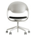 42551WHITE - LOOP TILTER CHAIR- WHITE (FRAME ONLY)