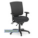 8054 Multi-Function Task Chair - Charcoal Fabric