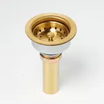 151A-BGPVD: Brushed Gold Basket Strainer (PVD)