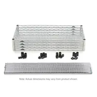 Metro EZ1836BR-4 Super Erecta Convenience Pak Shelving Unit 36"W X 18"D X 74"H W