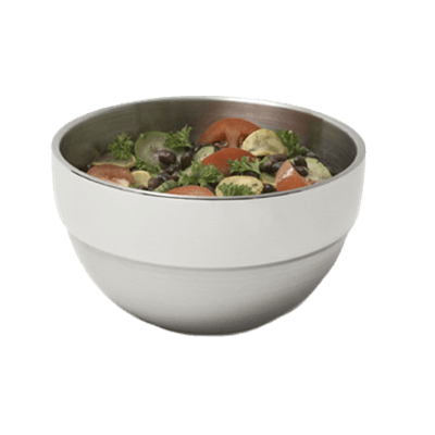 Vollrath 46666 1.7 Qt. Stainless Steel Double Wall Bowl