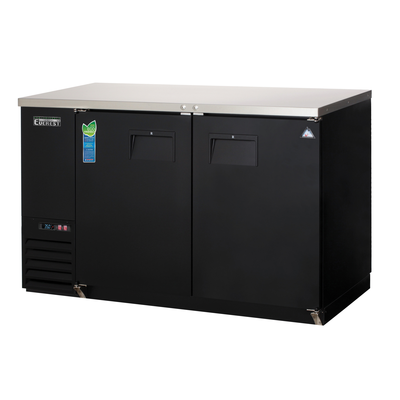 Everest EBB59 Back Bar Cooler Cabinet 2 Solid Doors, 115v, NSF - 20 cu. ft.