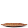 Hazara Leaf Plate Brown 14.5" x 3.75"