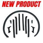 Convertible Top Roof Rail Weatherstrip Set