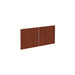 PL40LD PAIR LAMINATE DOORS FOR PL140- Cherry
