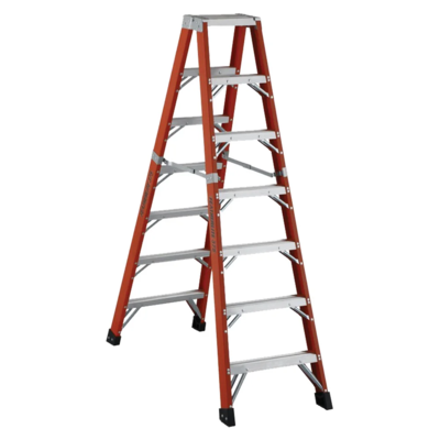 Step Ladder - 2 Way Fibreglass - 12' - 375 lb Capacity