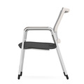 Propel Guest Chair - White Mesh Back with Charcoal Seat