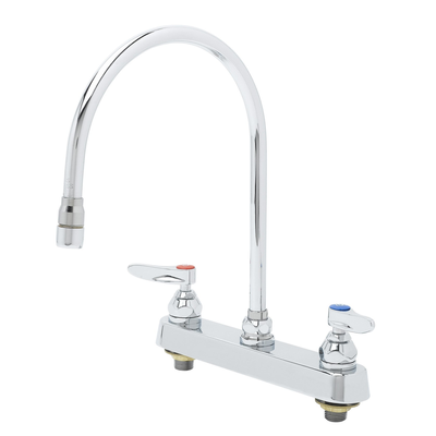 T&S Brass B-1194-QT-A22 Workboard Mixing Faucet Deck Mount