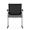Propel Guest Chair - Black Mesh Back with Grey Seat