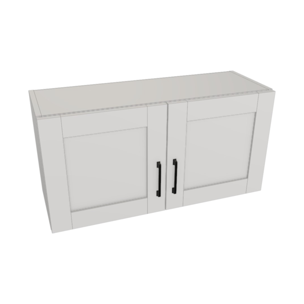 Hampton Pure White Box  Wall Kit - 36"X18"X 13”