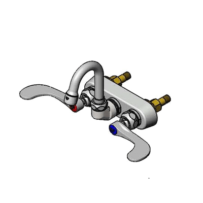 T&S Brass B-1115-131X-WH4 Workboard/Bar Sink Faucet Wall Mount