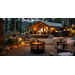 Fire View Swivel Grate Fire Ring at a premium campsite