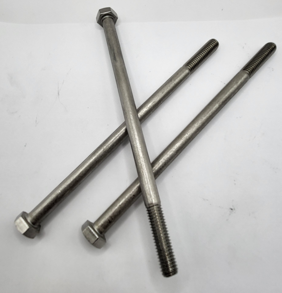 M8 - 1.25 X 150MM DIN 931 PT HEX HEAD CAP SCREW A2 SS PLAIN