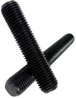 1 1/8" - 12 X 12" FULLY THREADED STRAIGHT ROD SAE J429 GR 8 PLAIN