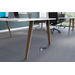 PLTECVARWLEG SINGLE POWER WOOD LEG- MODERN WALNUT