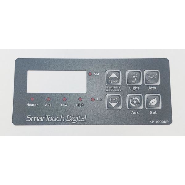 ACC KP1000 6 Button Topside Overlay 80-KP1000-OL