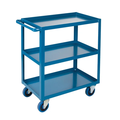 Shelf Cart - 30" x 18" x 36" - 1200 lb Capacity - Steel - 3 Shelf