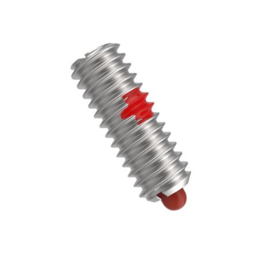 Carr Lane CL-61-SSPN-2 Short Spring Plunger, Light Force - Stainless Steel with Delrin® Nose