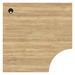 PLT3636 36" x 36" CORNER WORK SURFACE - Aspen