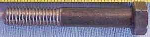 3/8" - 16 X 2 3/8" HEX HEAD CAP SCREW SAE J429 GR 8 PLAIN PER PRINT