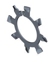 29.21MM SPLIT EXTERNAL TOOTH LOCK WASHER SPRING STEEL PLAIN W/ LIGHT OIL PER PRINT