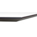 PLBE3060 30X60 BEVEL EDGE RECTANGULAR TOP - White Top/Espresso Edge