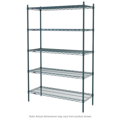 Metro 5N557K3 Super Erecta Starter Shelving Unit 48"W X 24"D X 74"H
