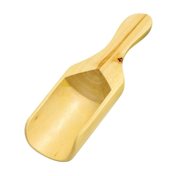 Ready Care Wood Bath Salt Scoop