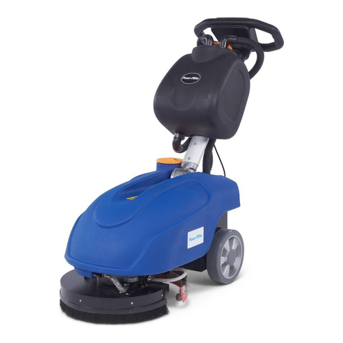 New Powr-Flite Compact Walk-Behind Scrubber
