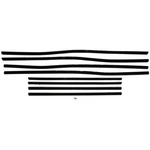 Window Felt Beltline Weatherstrips