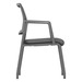 88714 - DAISY GUEST CHAIR- GRAY AND CHARCOAL