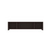PL2044OH 71" WALL MOUNT OPEN HUTCH- ESPRESSO